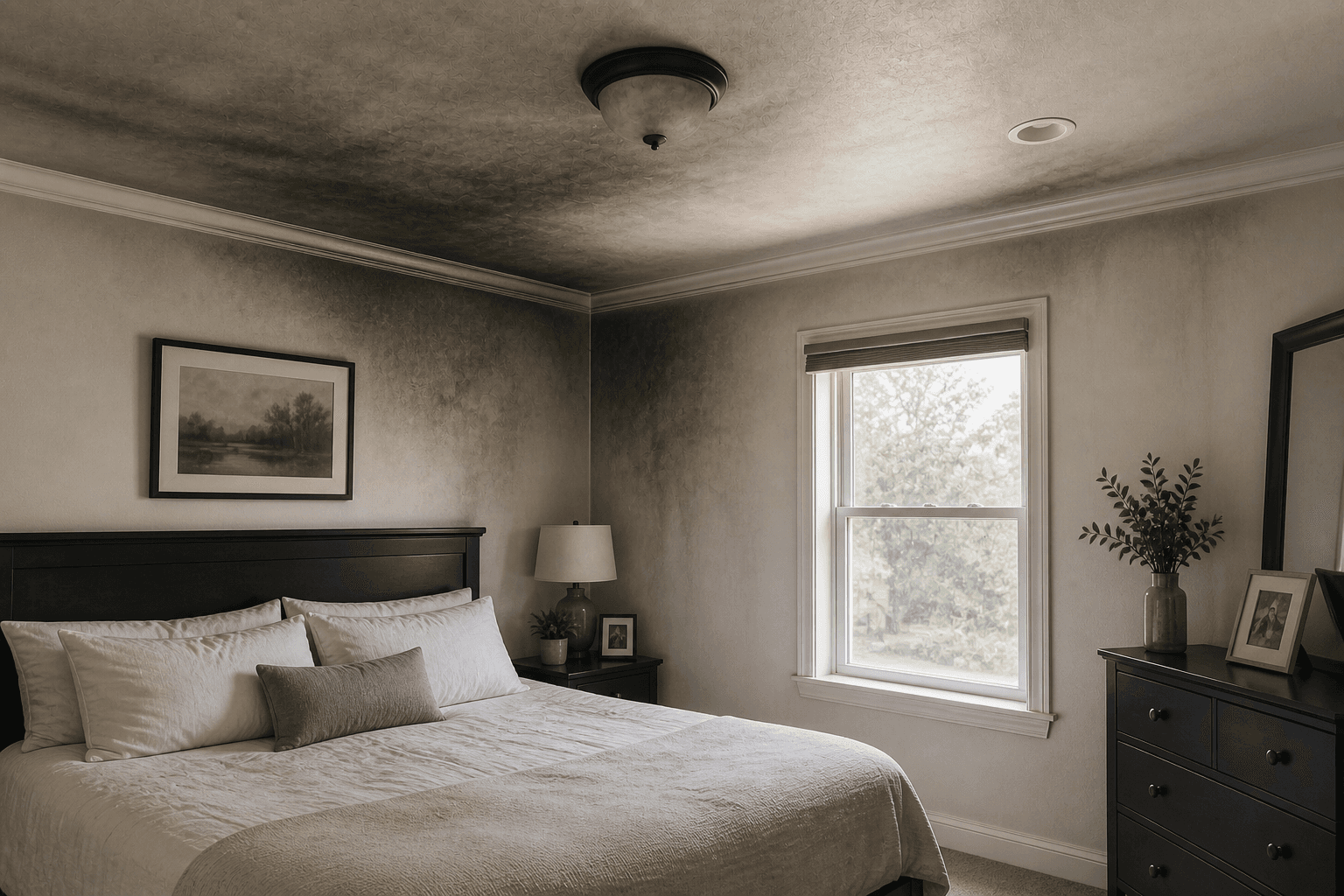 Bedroom Smoke Damage Cleanup Americon