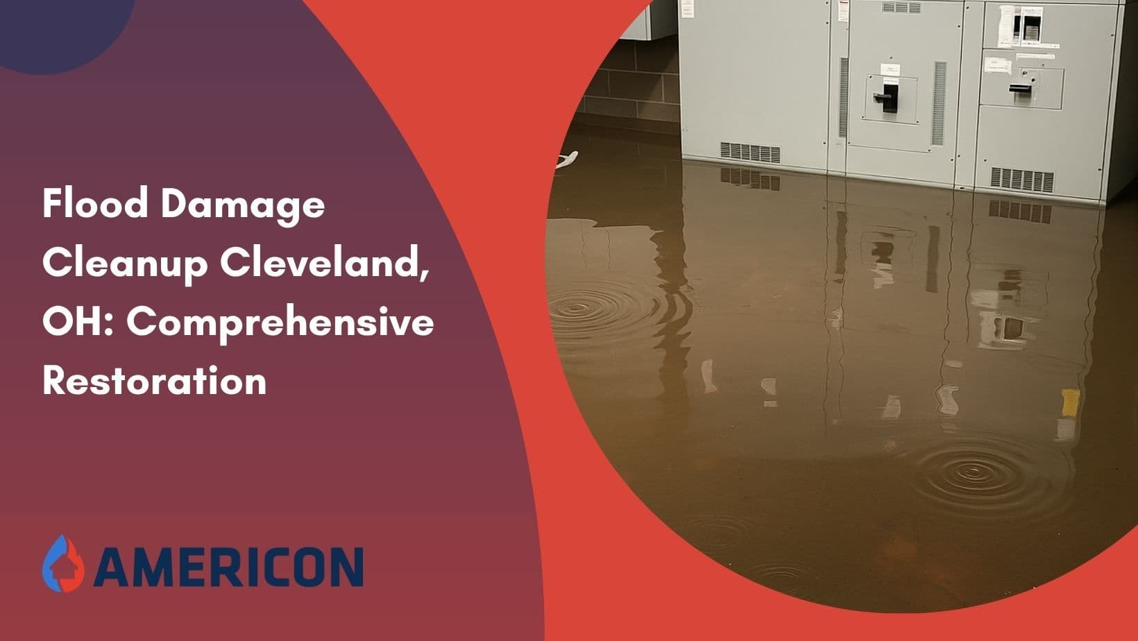 Flood Damage Cleanup Cleveland, OH: Comprehensive Restoration