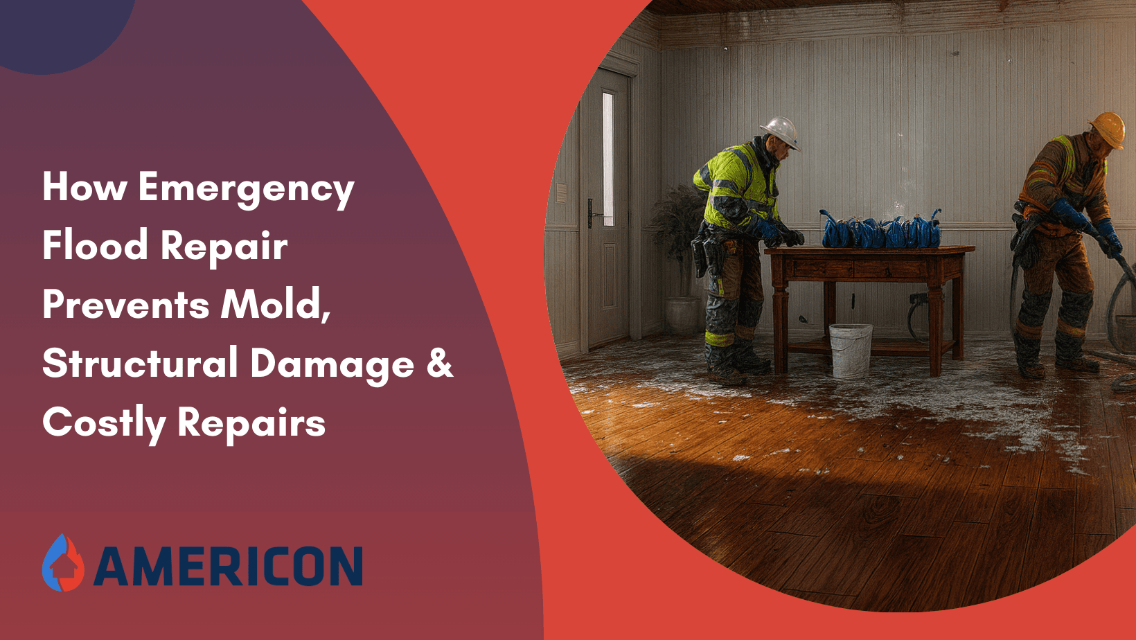 How Emergency Flood Repair Prevents Mold, Structural Damage & Costly Repairs